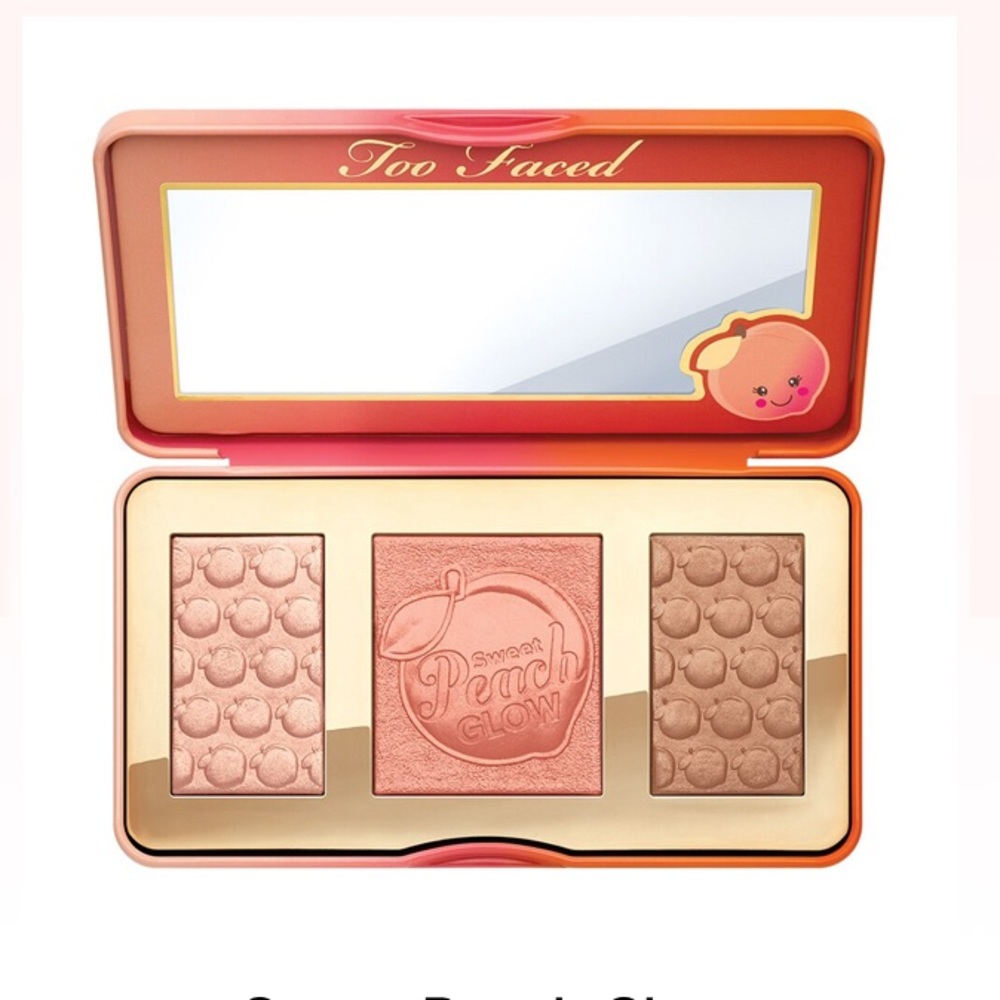 Too Faced Sweet Peach Glow Face Palette BNIB
